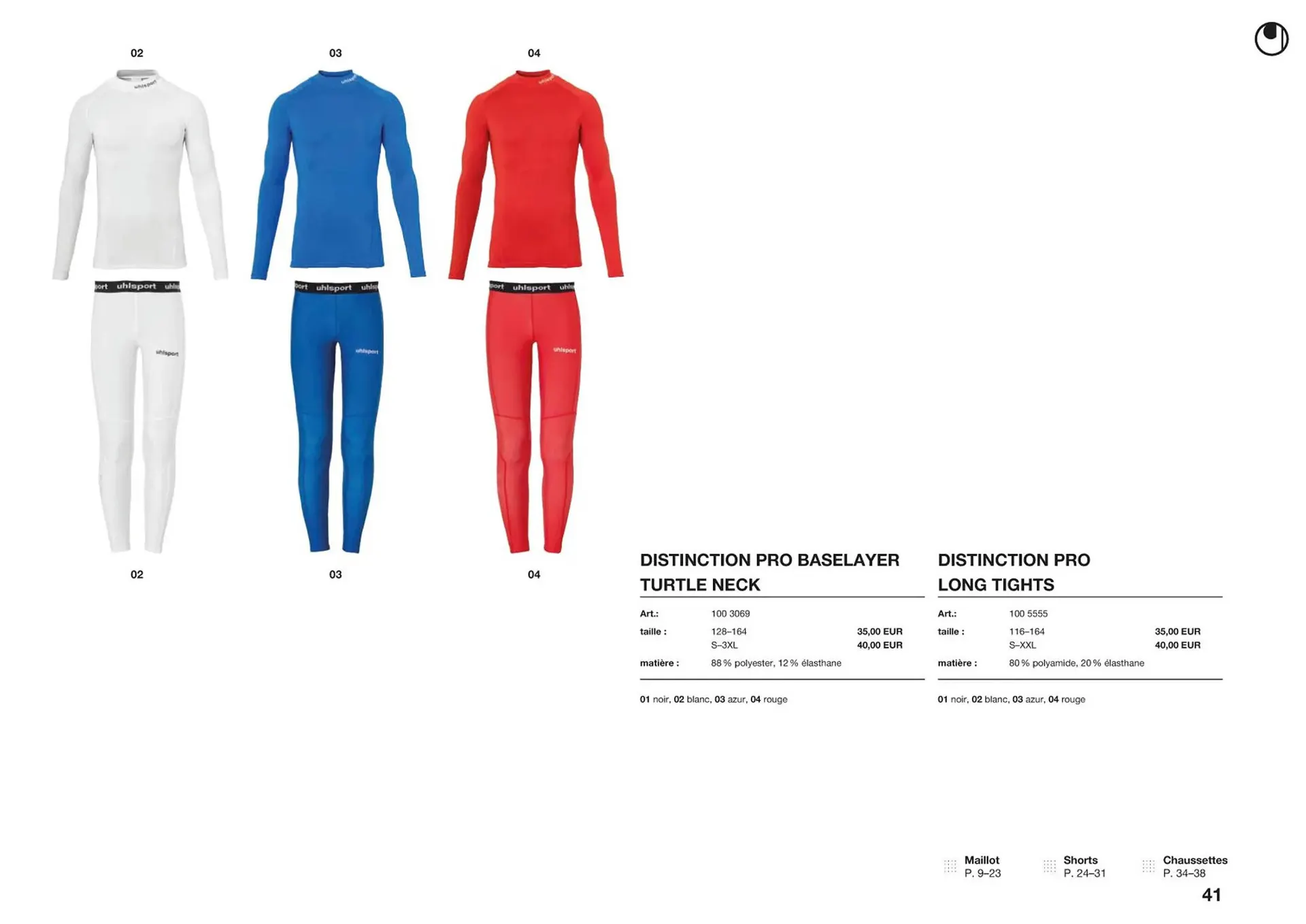 Catalogue Uhlsport du 1 mars au 31 décembre 2023 - Catalogue page 41