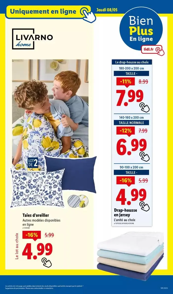 Découvrez des équipements pour vos sorties en plein air et pour embêllir votre jardin ! du 5 mai au 8 mai 2025 - Catalogue page 47