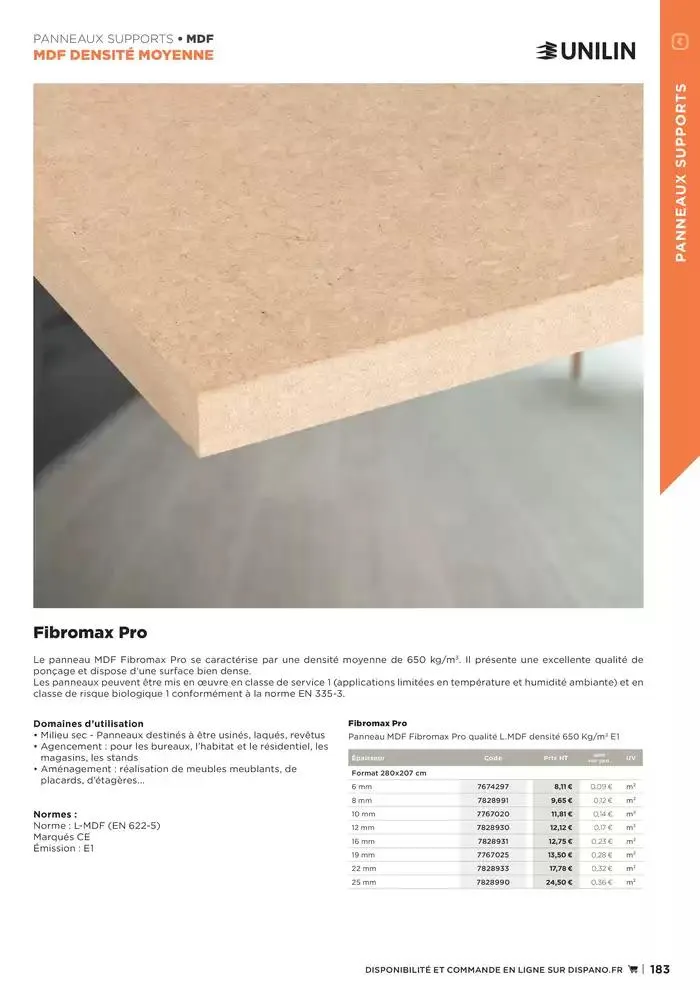 Catalogue 2025 Agenceurs du 25 avril au 31 décembre 2025 - Catalogue page 183