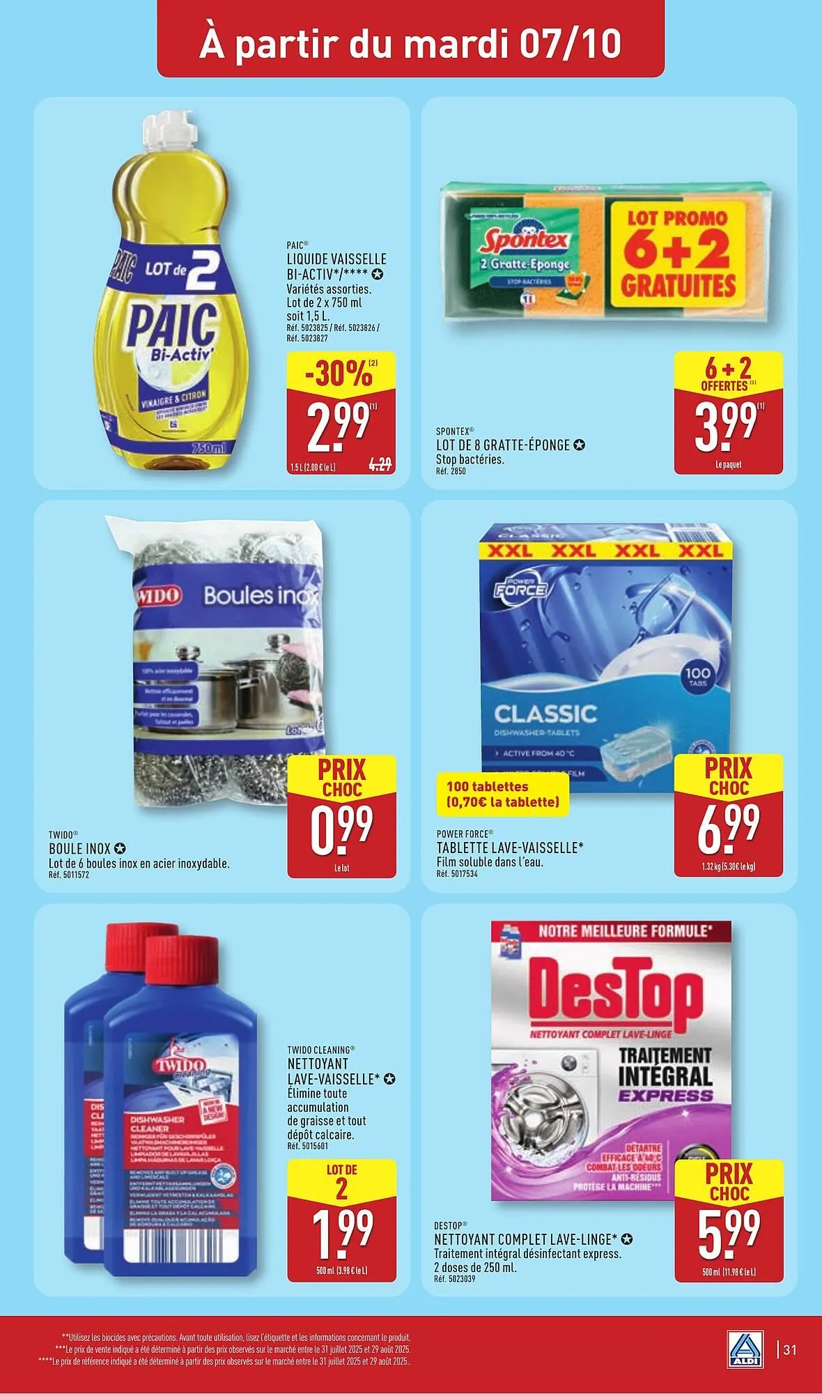 Catalogue ALDI du 7 octobre au 13 octobre 2025 - Catalogue page 33