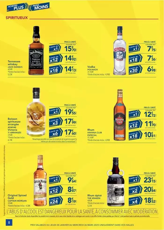 Metro Achetez plus payez moins du 27 février au 26 mars 2025 - Catalogue page 8