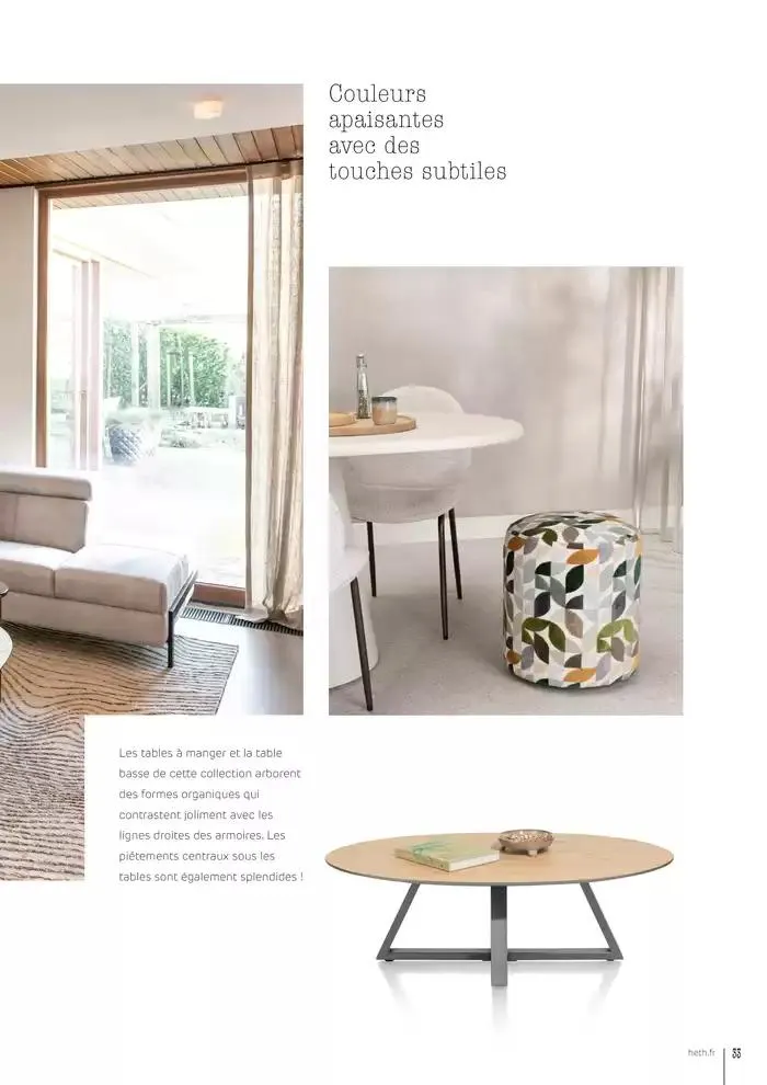 GUIDE D’INSPIRATION & D’ART DE VIVRE 2025 du 1 avril au 31 décembre 2025 - Catalogue page 33