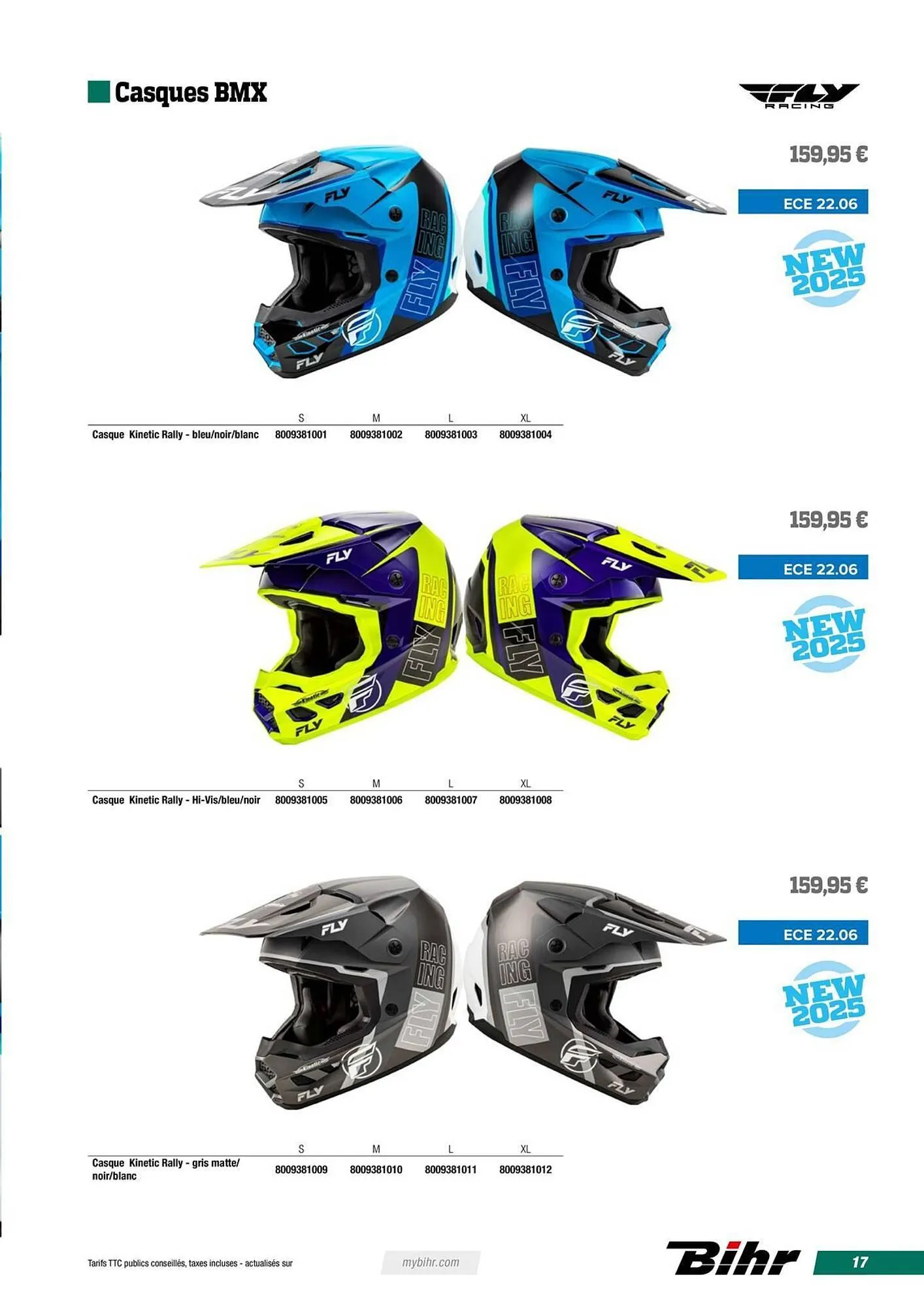 Catalogue Bihr du 12 avril au 31 décembre 2025 - Catalogue page 17