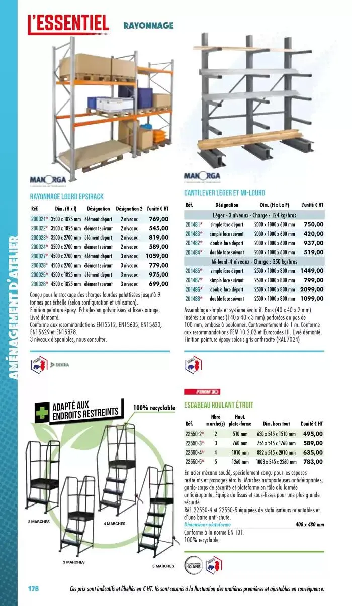 Essentiel Industrie 2025 du 3 janvier au 31 décembre 2025 - Catalogue page 180