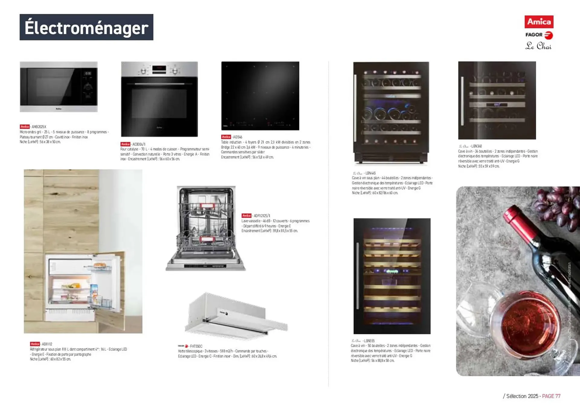 Catalogue Cuisine Plaisir du 23 juin au 31 janvier 2026 - Catalogue page 77