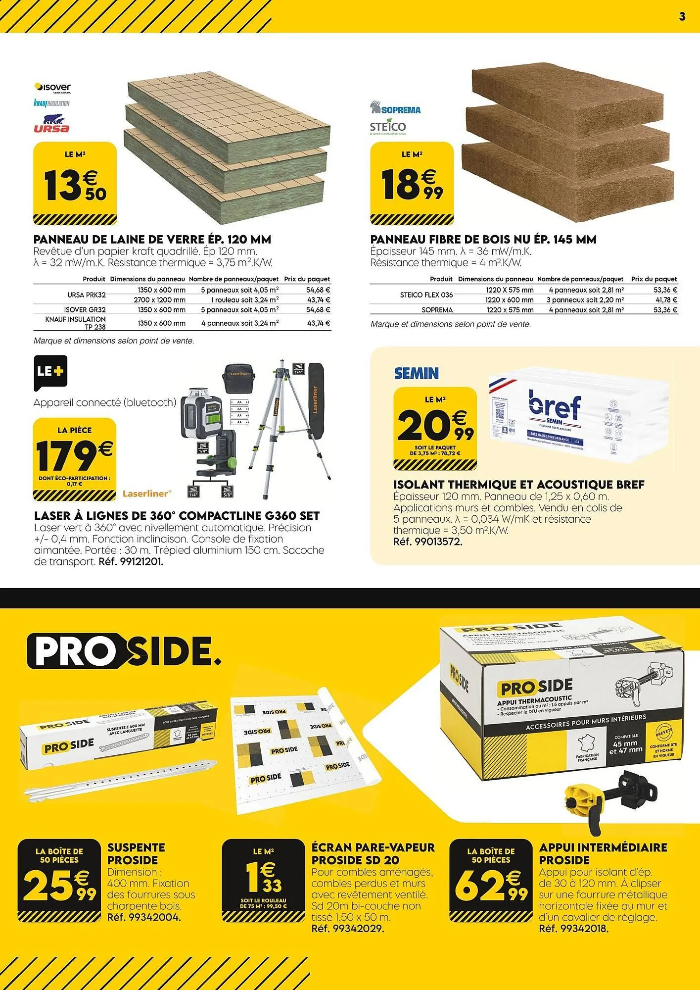 Catalogue Tout faire matériaux du 1 octobre au 31 octobre 2025 - Catalogue page 3