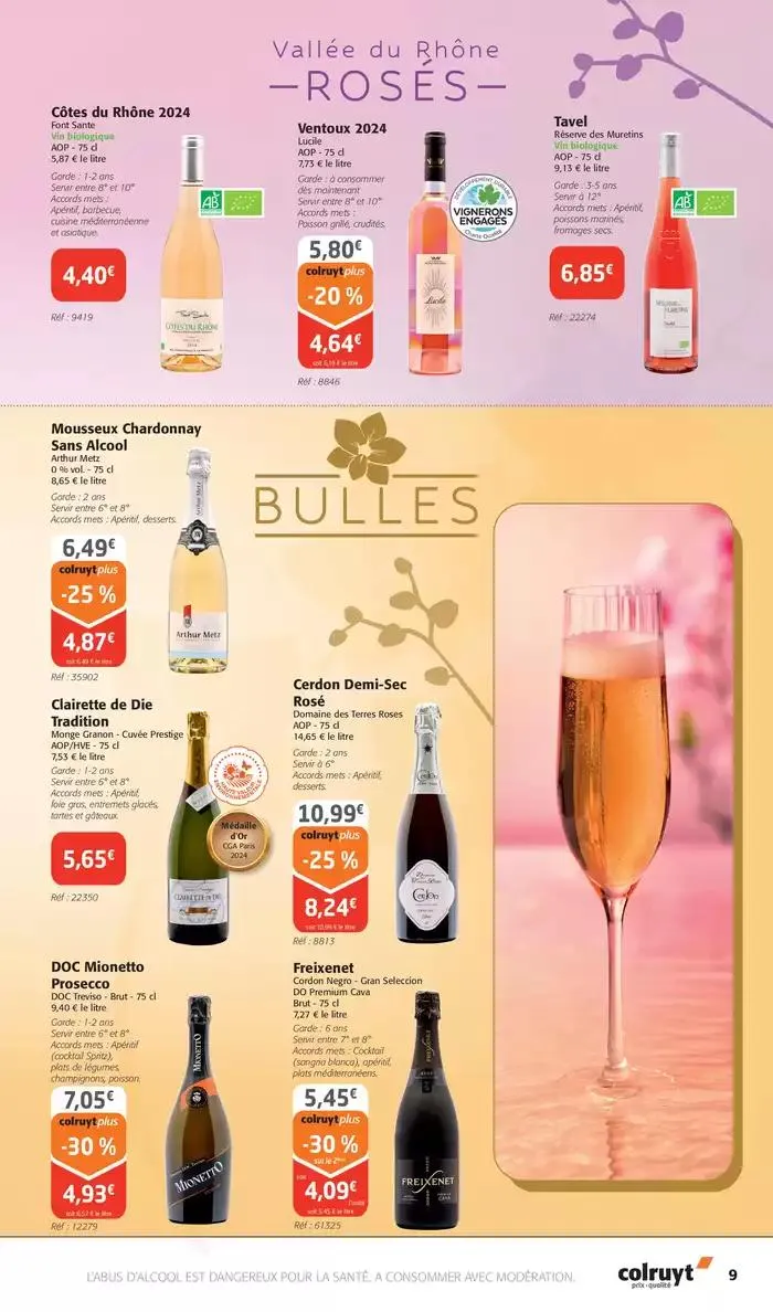 Foire aux vins de printemps du 7 avril au 20 avril 2025 - Catalogue page 9