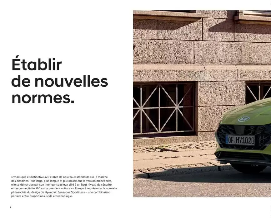 Hyundai Hyundai i20 du 2 janvier au 2 janvier 2026 - Catalogue page 2