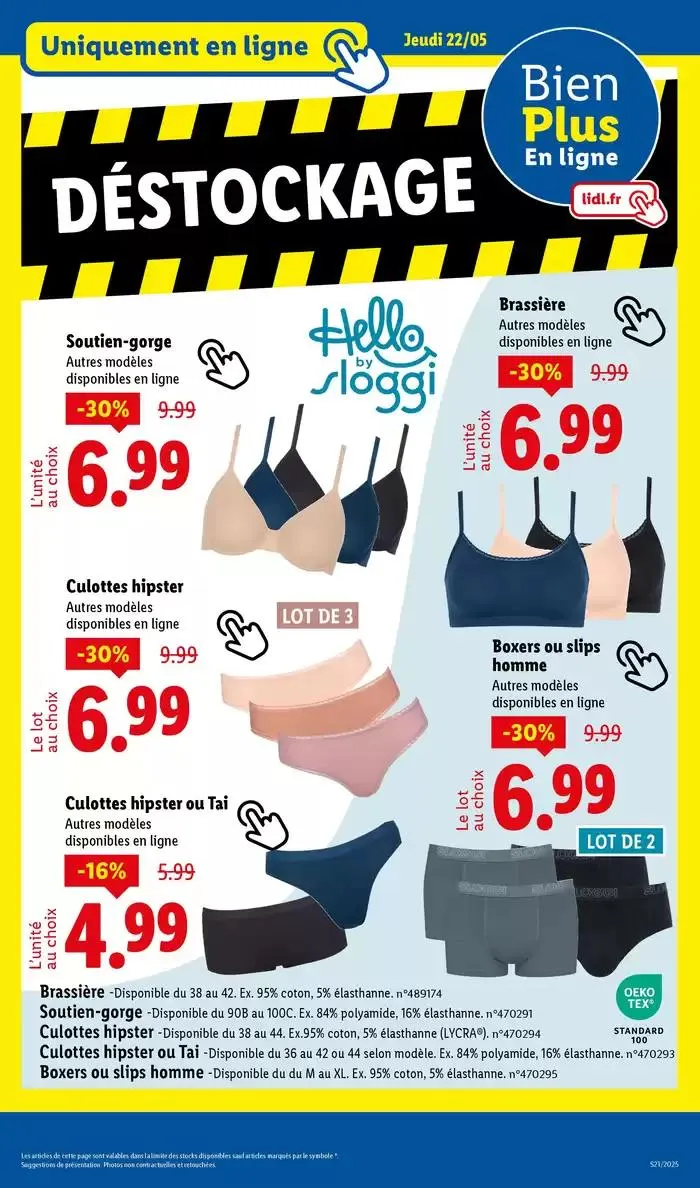 Faites votre plein de courses chez Lidl et profitez de nombreux produits à prix réduits ! du 22 mai au 28 mai 2025 - Catalogue page 55