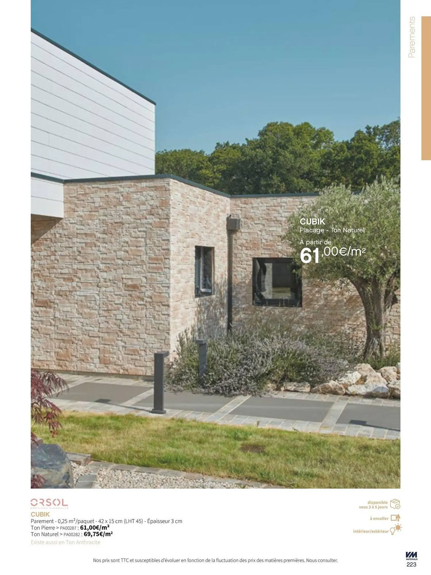 Catalogue VM Matériaux du 11 juin au 30 juin 2026 - Catalogue page 223
