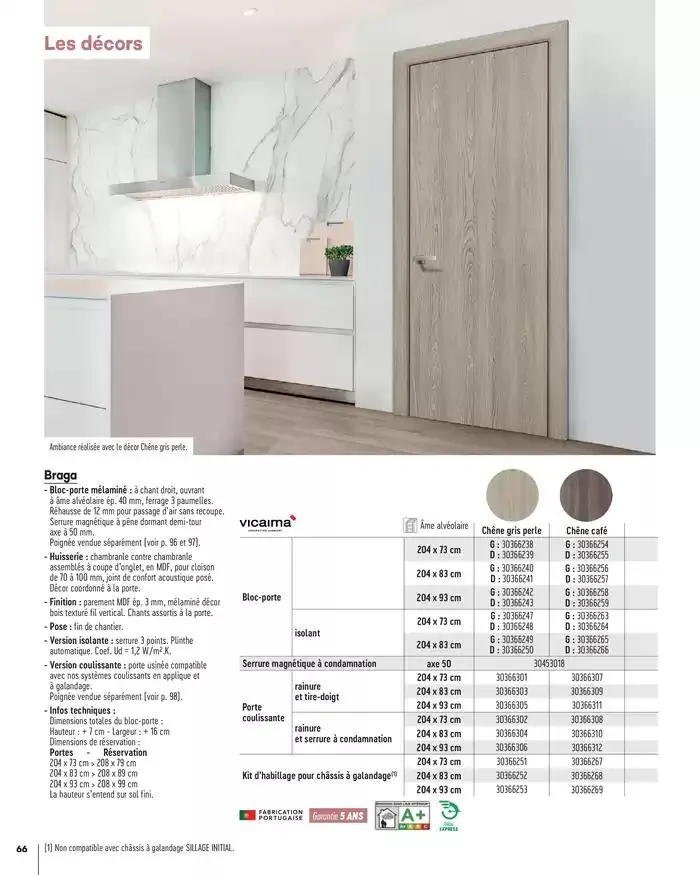 Aménagents Intérieurs 2025 du 1 janvier au 31 décembre 2025 - Catalogue page 66