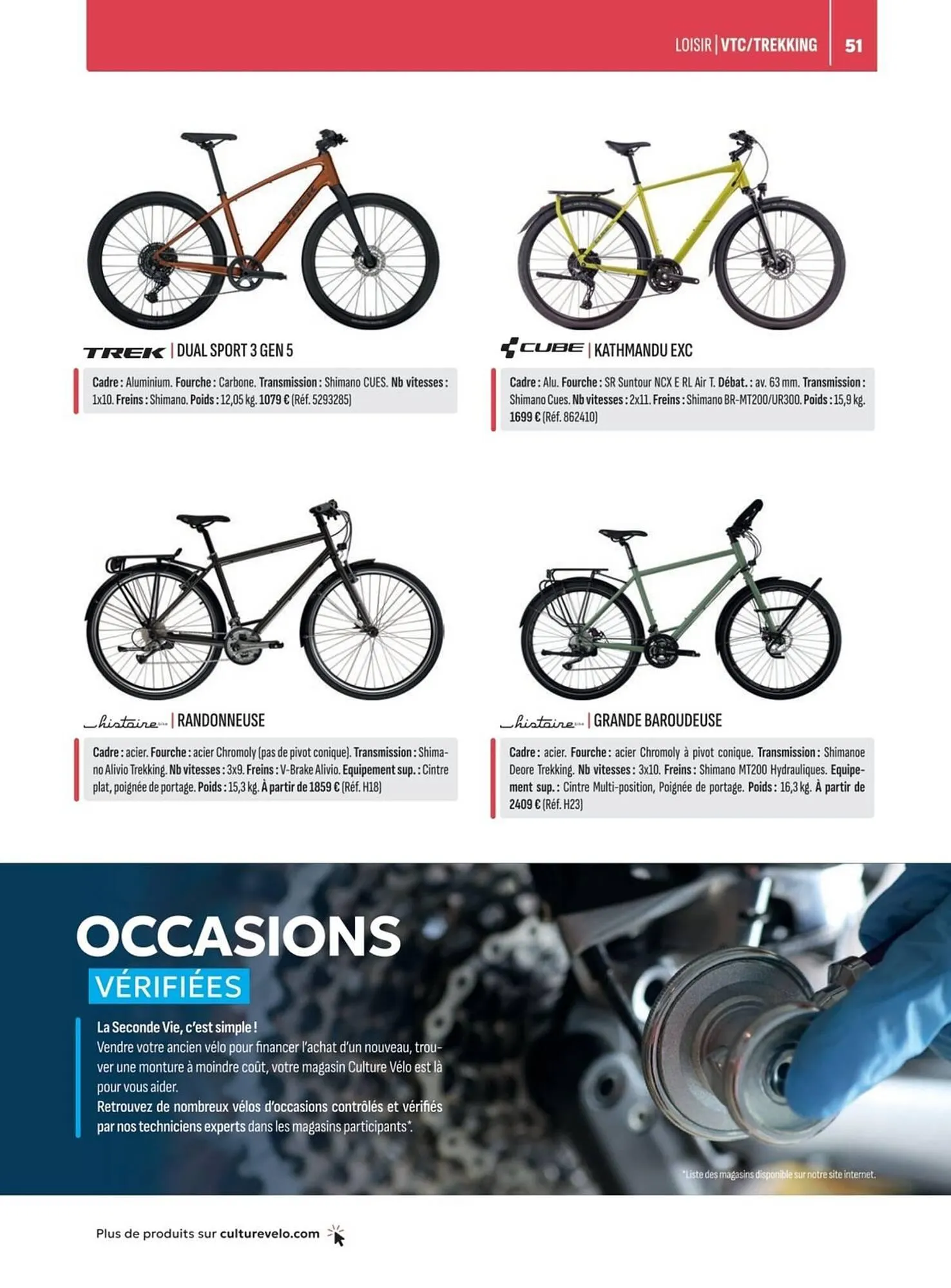 Catalogue Culture Vélo du 2 mai au 31 décembre 2025 - Catalogue page 51