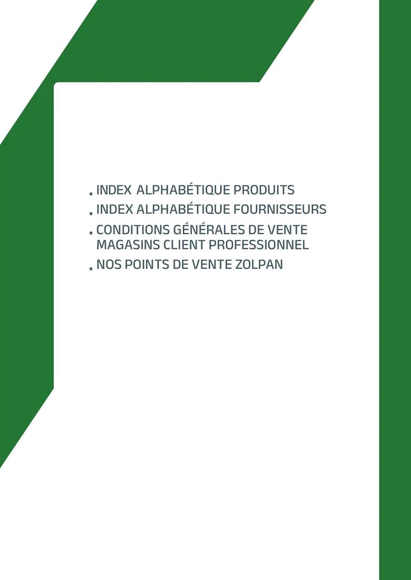 Catalogue Zolpan du 13 janvier au 31 décembre 2025 - Catalogue page 421