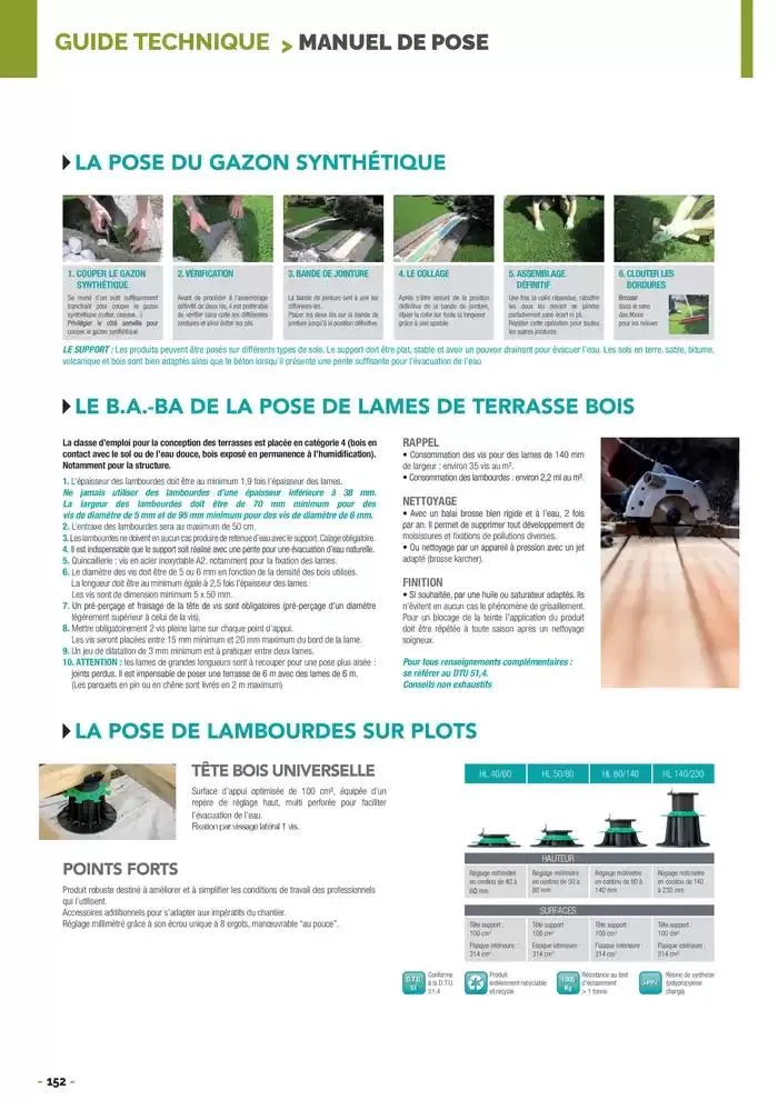 Aménagements Extérieurs 2025 du 30 avril au 31 décembre 2025 - Catalogue page 152