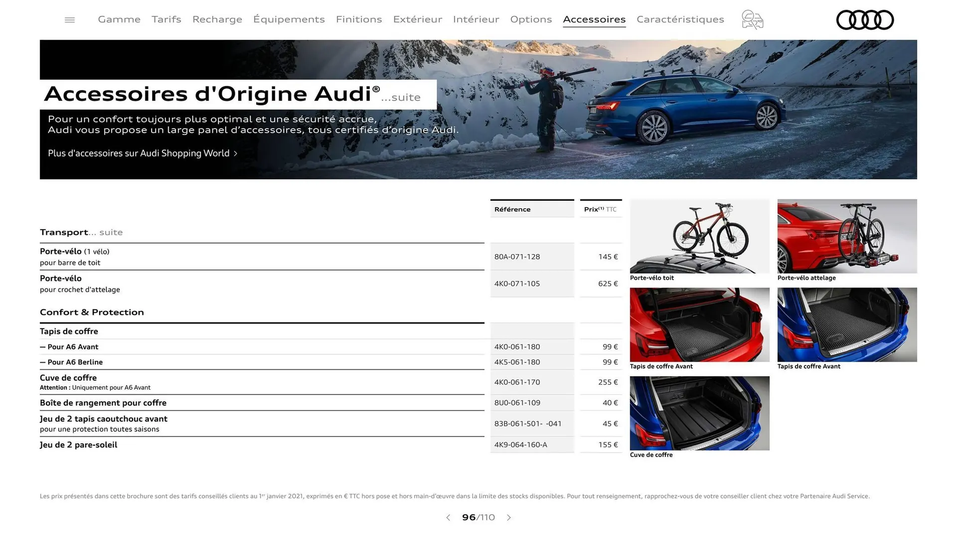 Catalogue Audi du 7 janvier au 31 janvier 2026 - Catalogue page 96