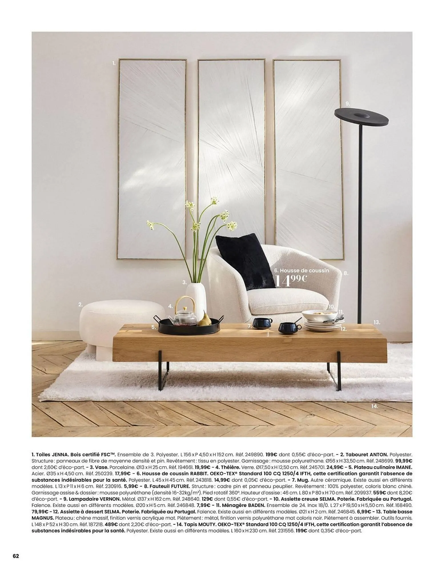 Catalogue Maisons du Monde du 11 décembre au 31 décembre 2025 - Catalogue page 62