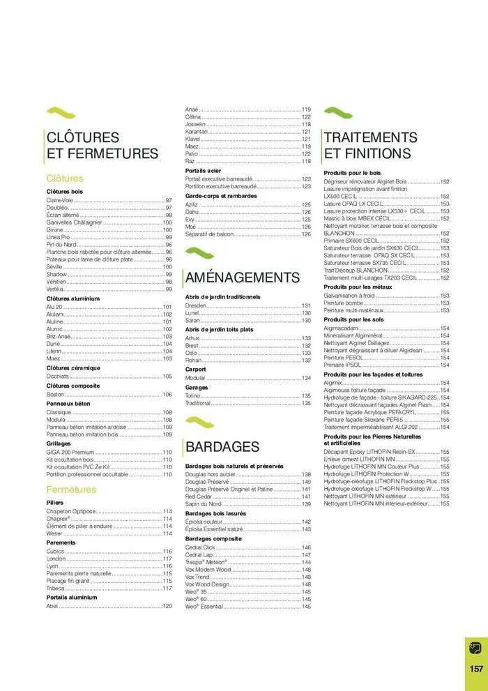 Aménagements Extérieurs du 11 avril au 30 avril 2025 - Catalogue page 65