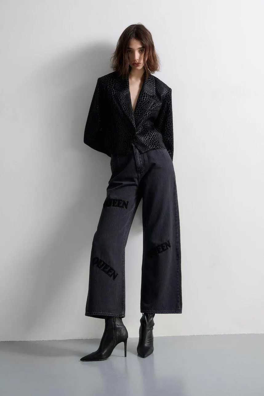 Denim coupe droite et ample BEQUEEN