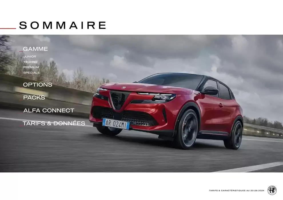 Catalogue Alfa Romeo JUNIOR du 10 octobre au 10 octobre 2025 - Catalogue page 3