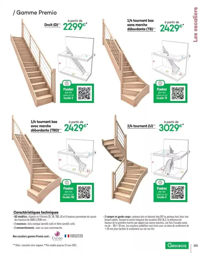 Aménagents Intérieurs 2025 du 1 janvier au 31 décembre 2025 - Catalogue page 121
