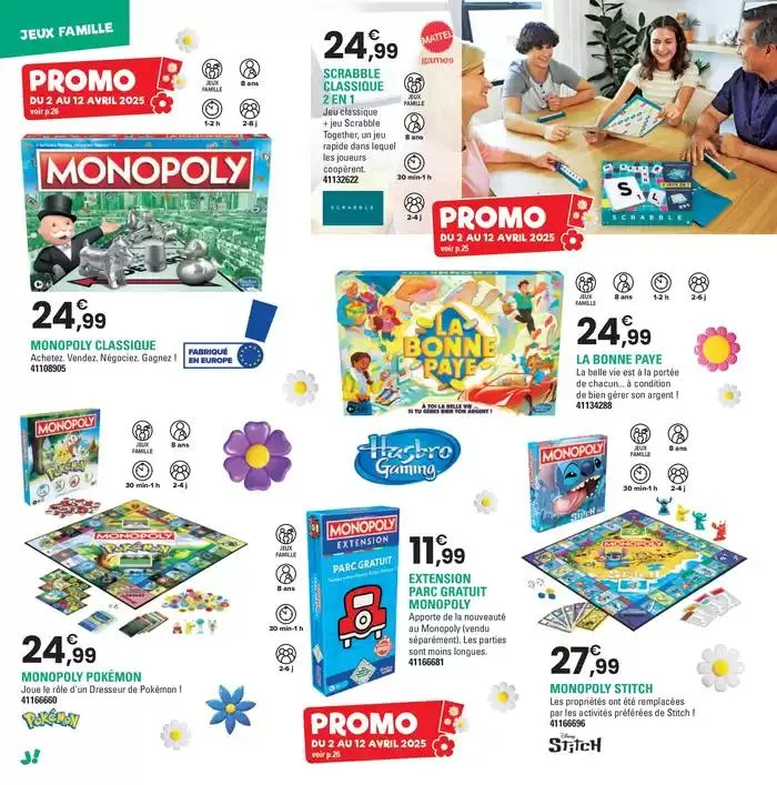 PRINTEMPS 2025 du 2 avril au 28 juin 2025 - Catalogue page 208