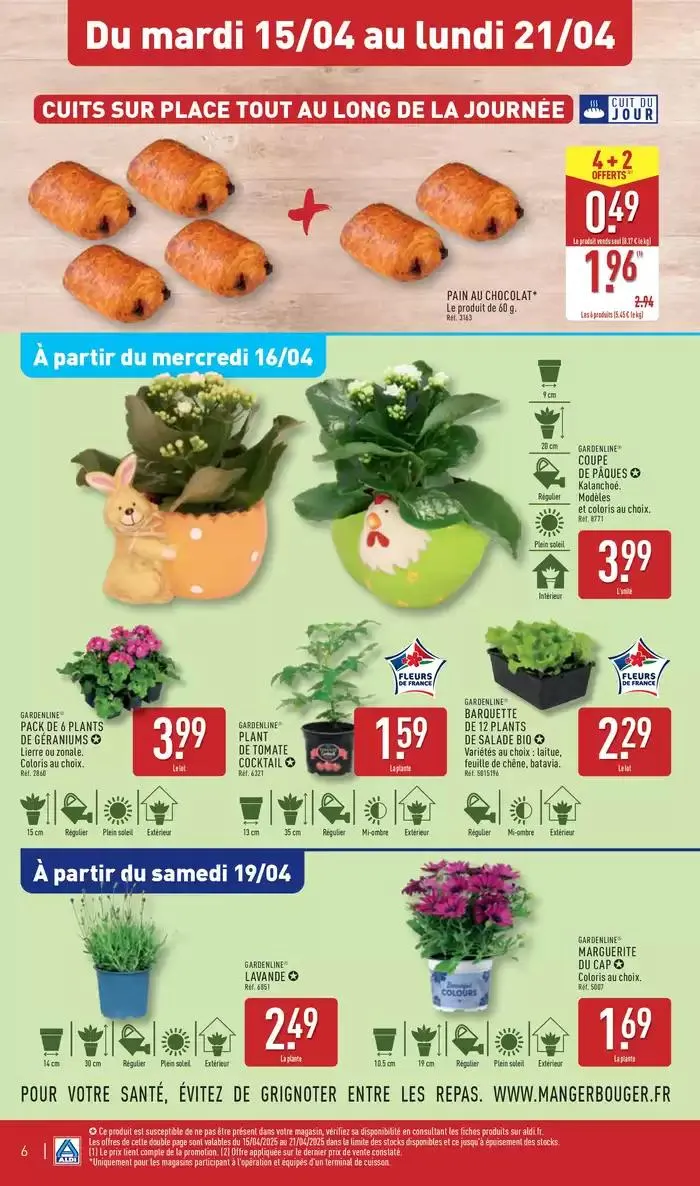 Arrivages de Pâques à prix discount du 15 avril au 21 avril 2025 - Catalogue page 9