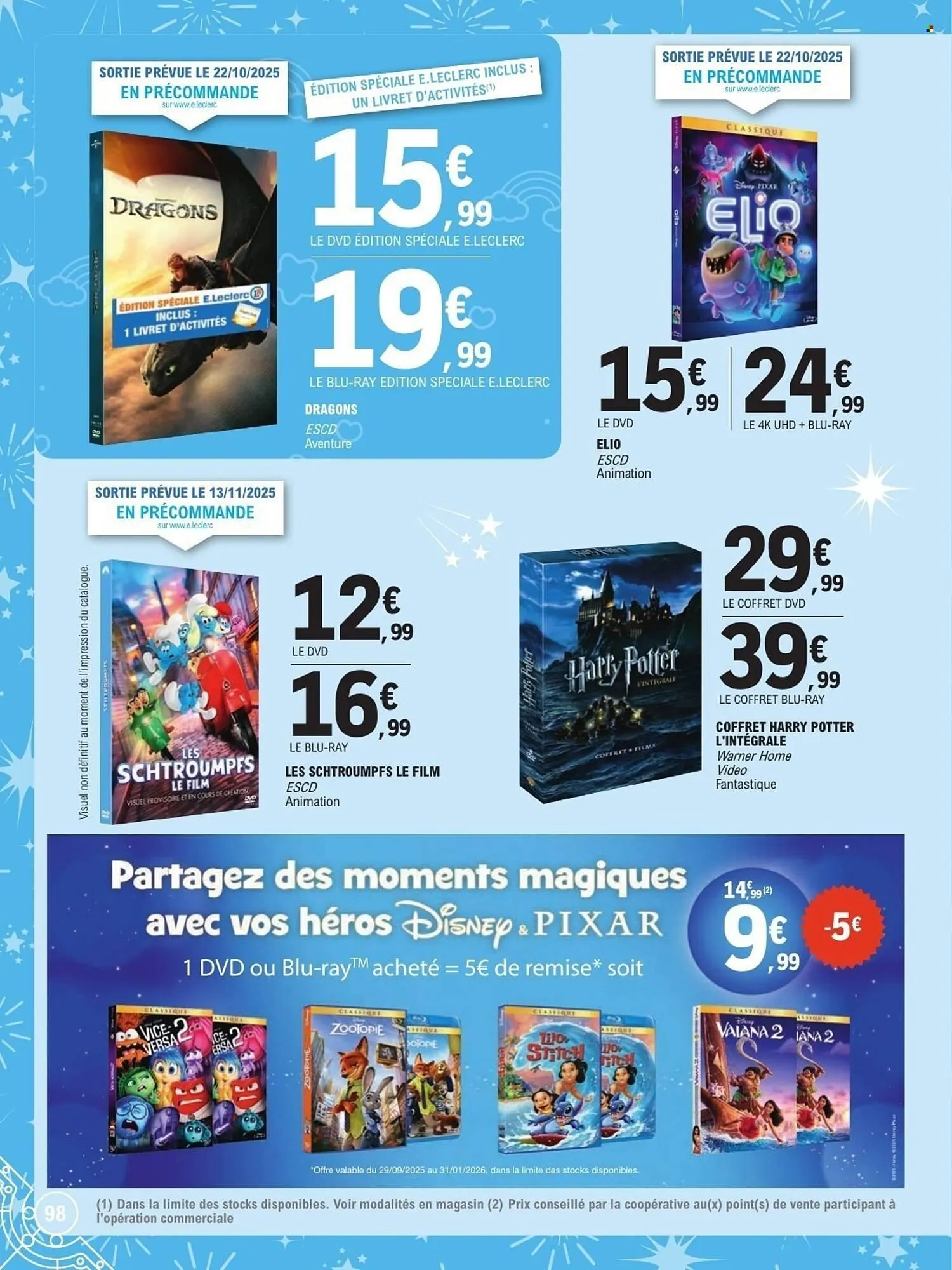 Catalogue E.Leclerc du 21 octobre au 6 décembre 2025 - Catalogue page 98