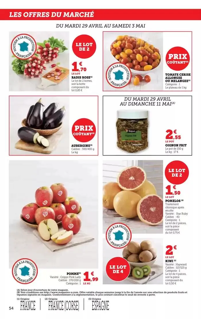 Catalogue Super U du 29 avril au 11 mai 2025 - Catalogue page 54
