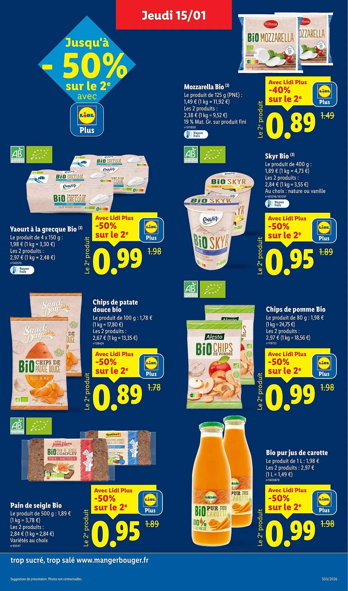 Catalogue Lidl du 15 janvier au 21 janvier 2026 - Catalogue page 23