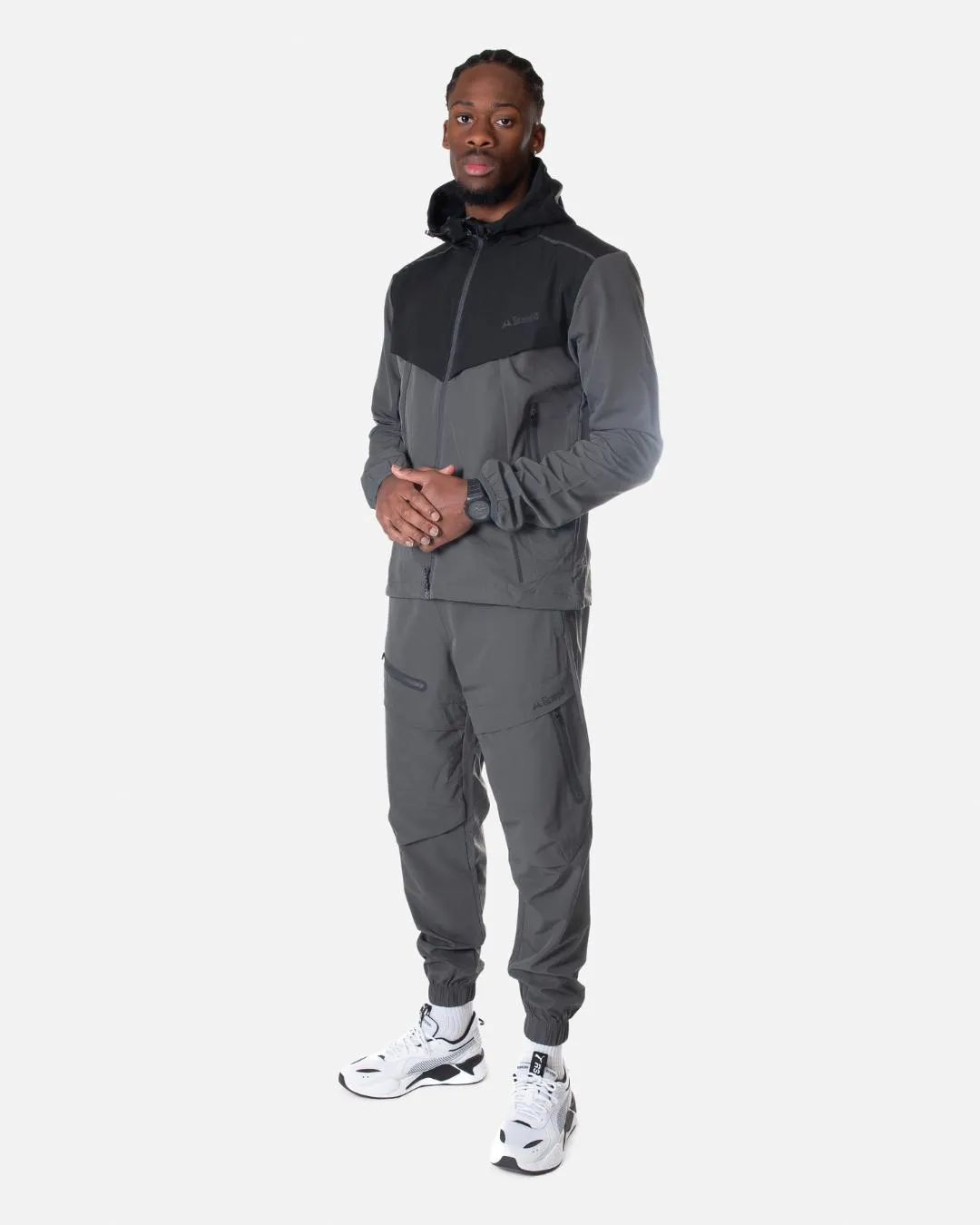 Survêtement Scampia Scalare - Gris/Noir