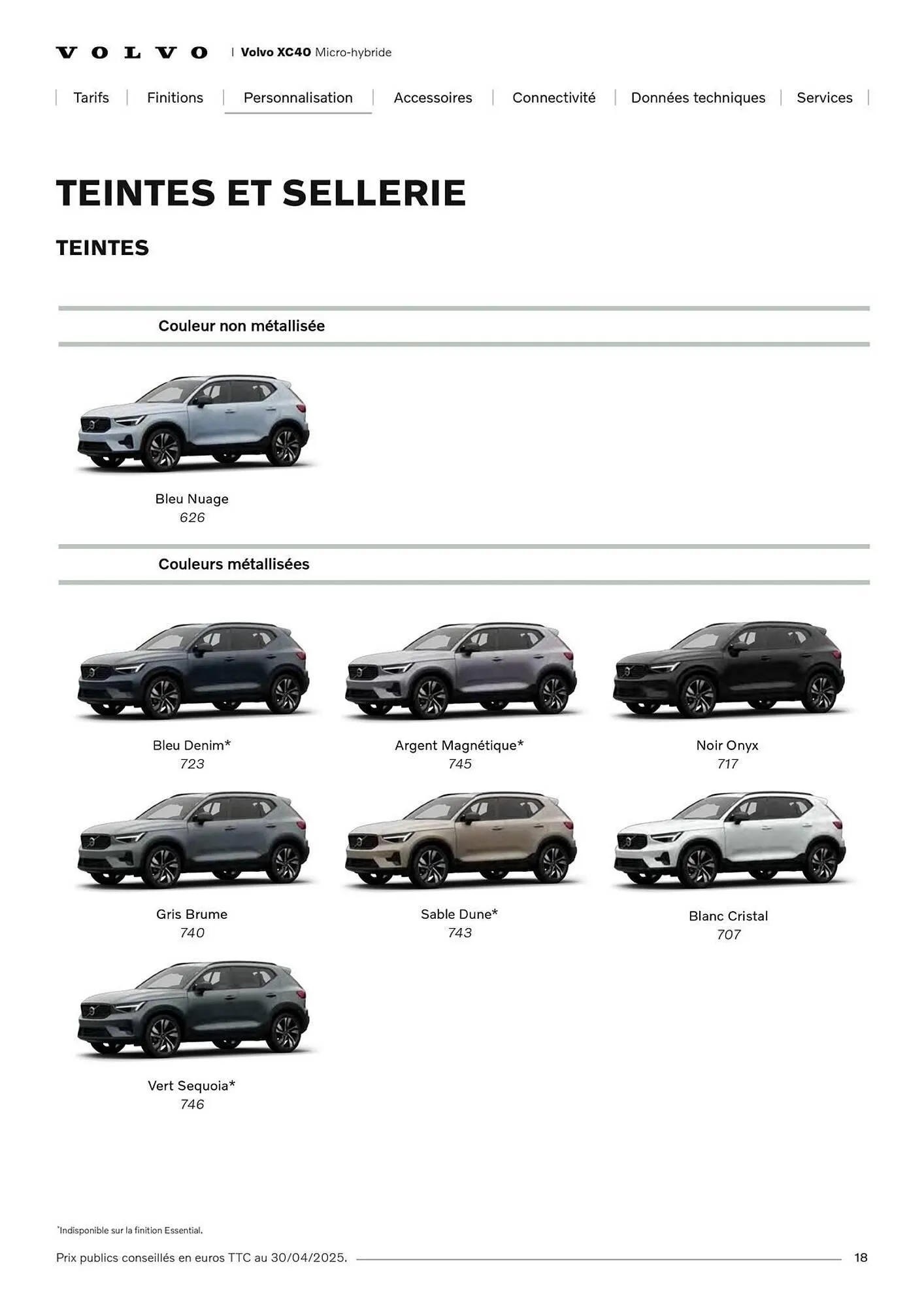 Catalogue VOLVO du 7 janvier au 31 janvier 2027 - Catalogue page 18