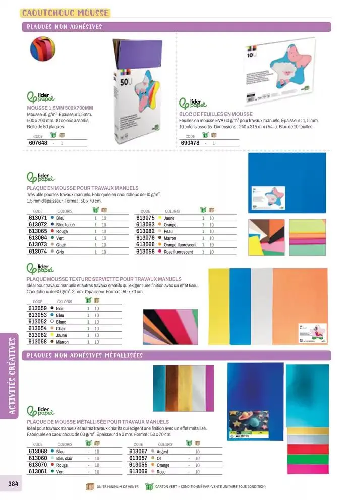 Nos Catalogues Thématiques du 1 janvier au 31 décembre 2025 - Catalogue page 386