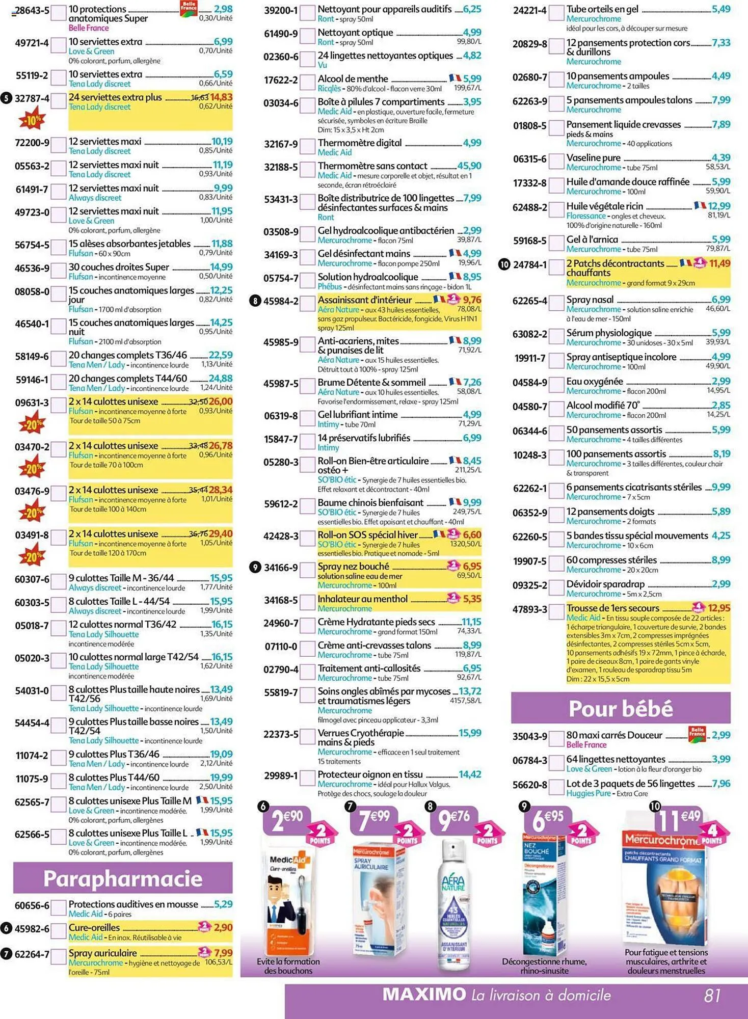 Catalogue Maximo du 19 janvier au 25 février 2024 - Catalogue page 81