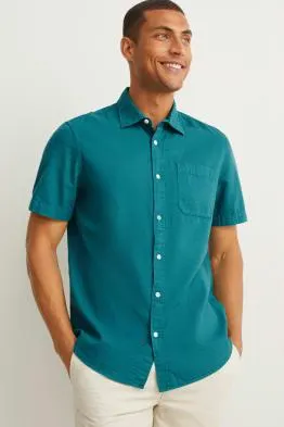 Shirt - regular fit - kent collar