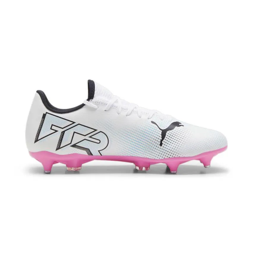 Chaussures Rugby Future 7 Play SG Crampons Hybrides Tout Terrain Blanc - Puma