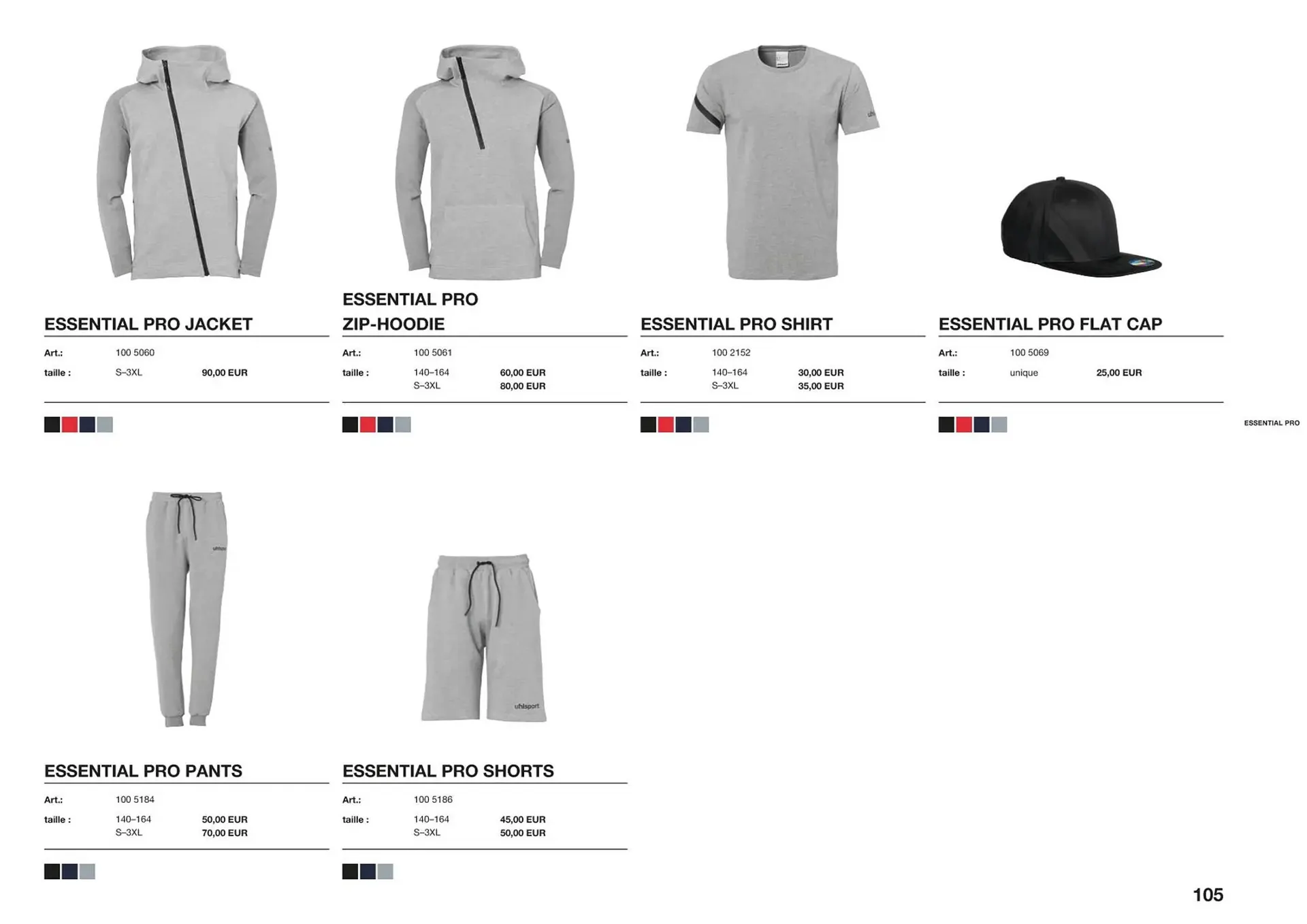 Catalogue Uhlsport du 1 mars au 31 décembre 2023 - Catalogue page 105