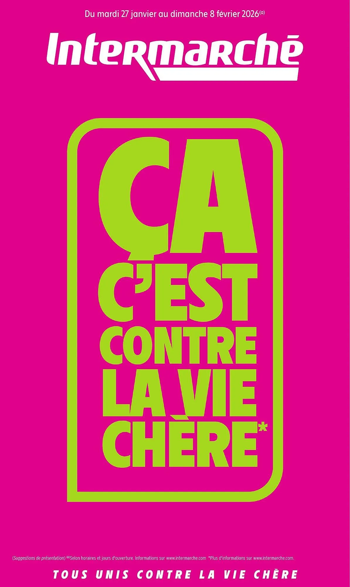 Catalogue Intermarché du 27 janvier au 8 février 2026 - Catalogue page 1