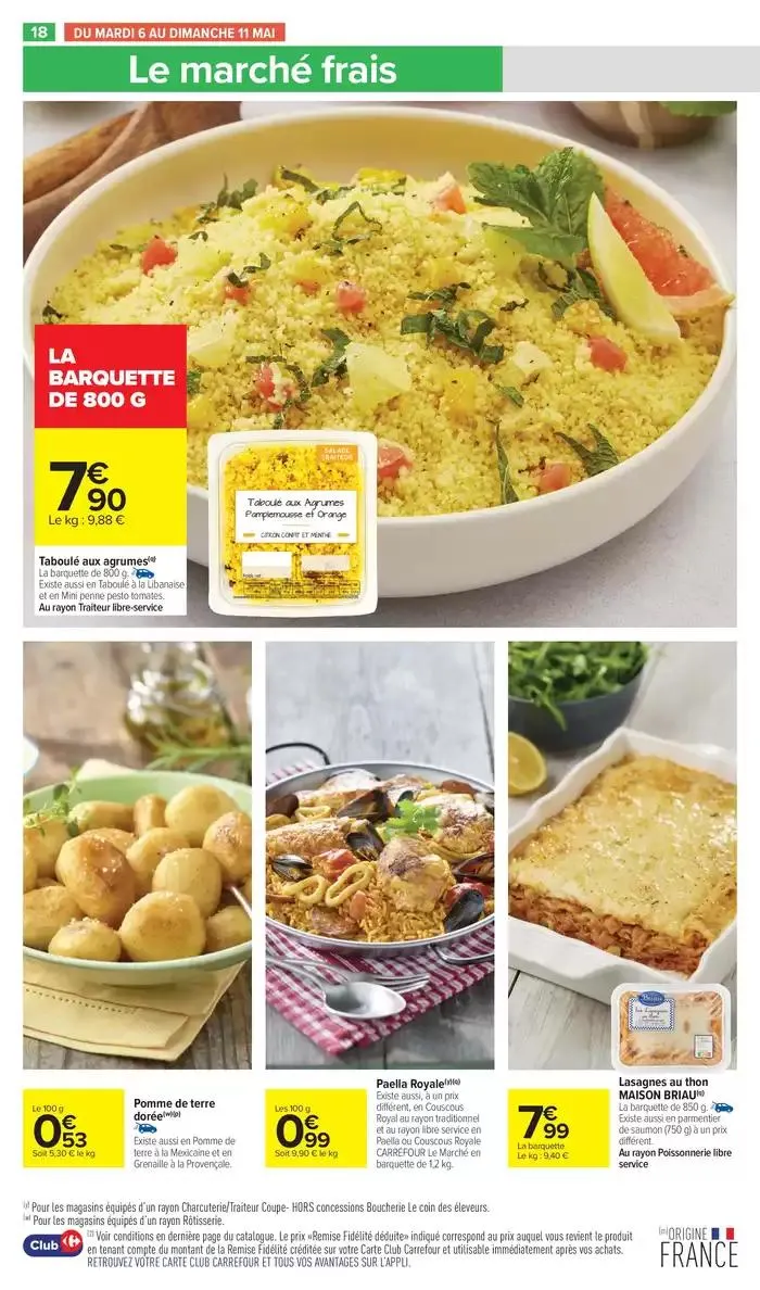 LE GOÛT ÇA SE FÊTE du 6 mai au 18 mai 2025 - Catalogue page 20