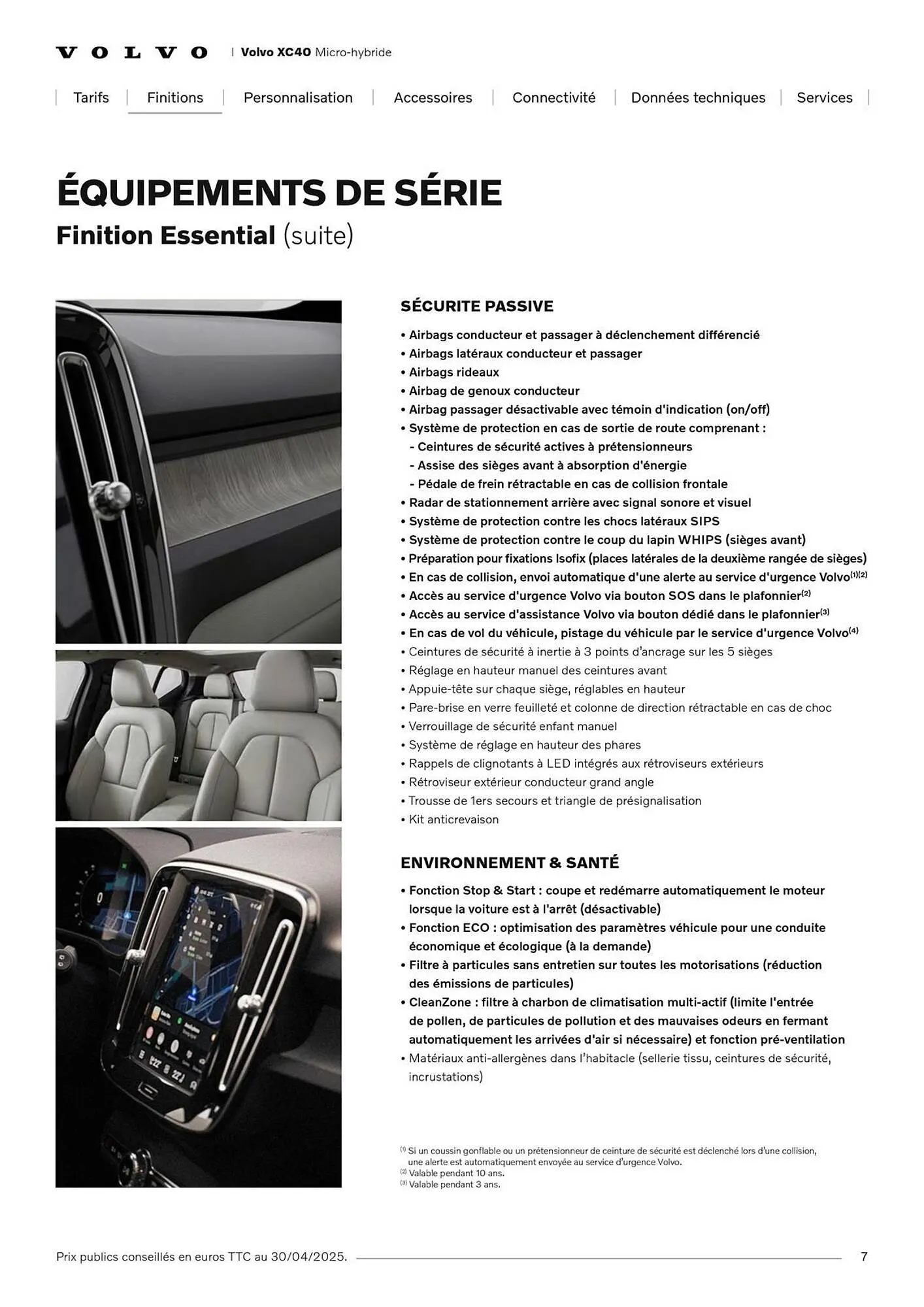 Catalogue VOLVO du 7 janvier au 31 janvier 2027 - Catalogue page 7