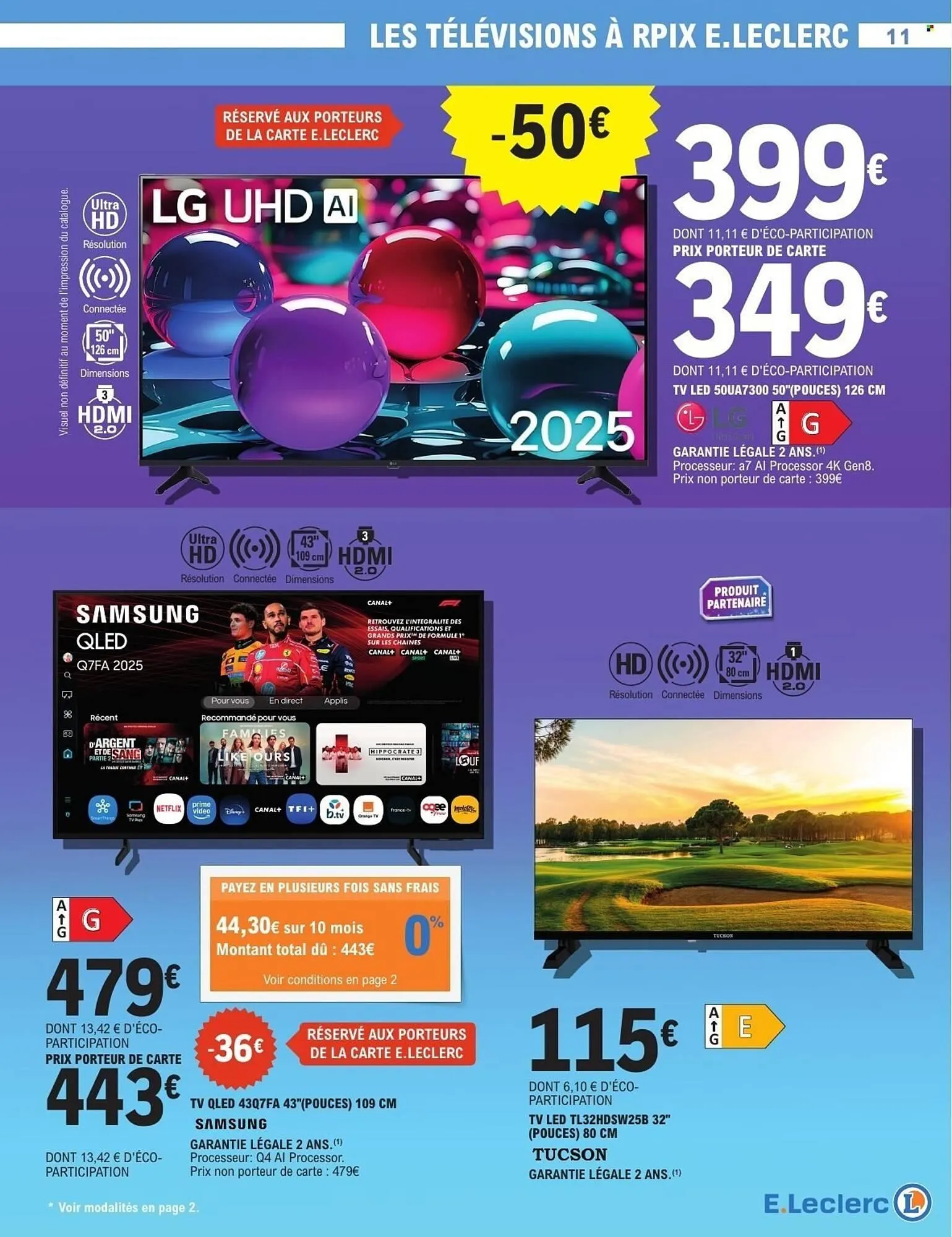 Catalogue E.Leclerc du 28 octobre au 8 novembre 2025 - Catalogue page 11