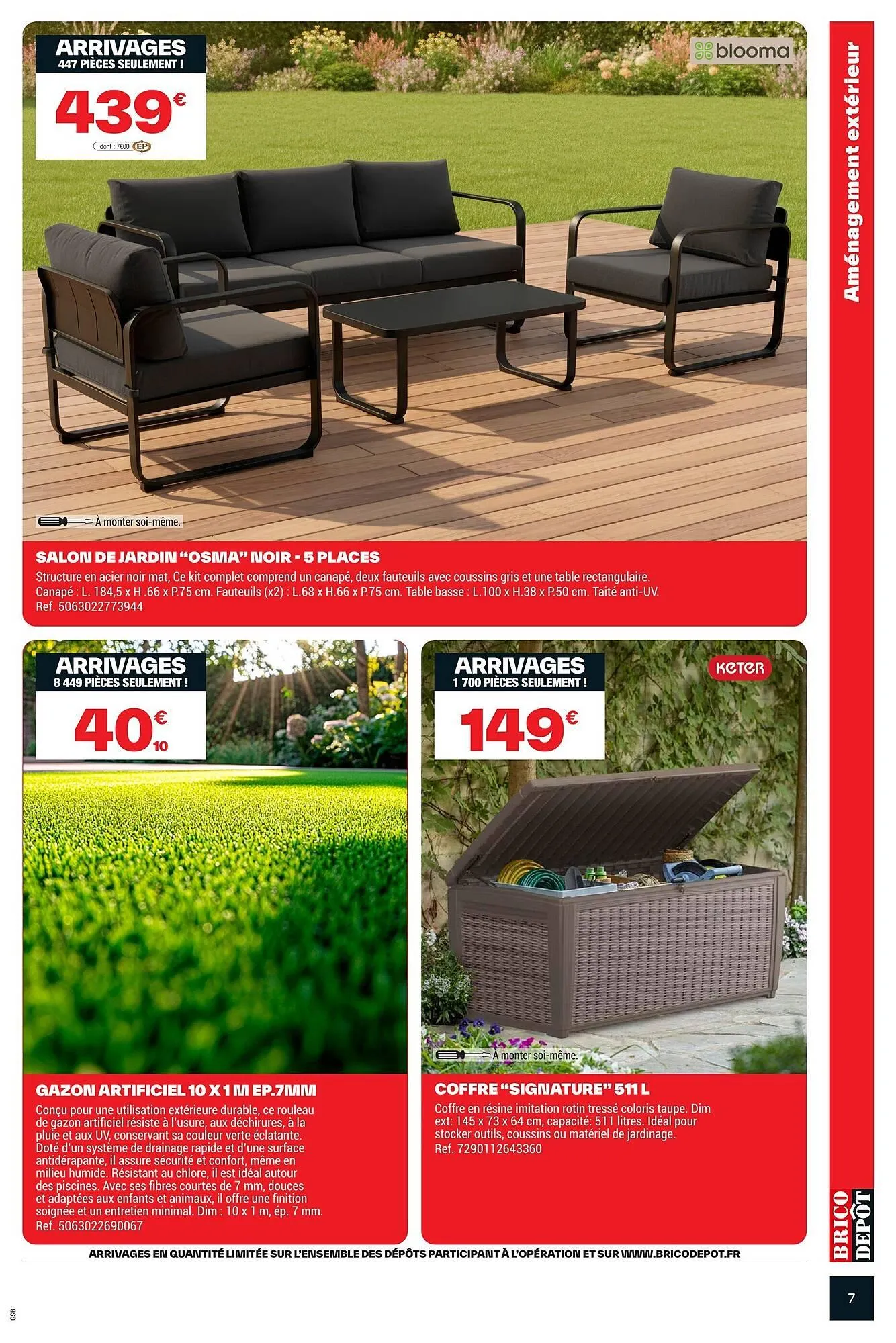 Catalogue Brico Dépôt du 6 mars au 19 mars 2026 - Catalogue page 7