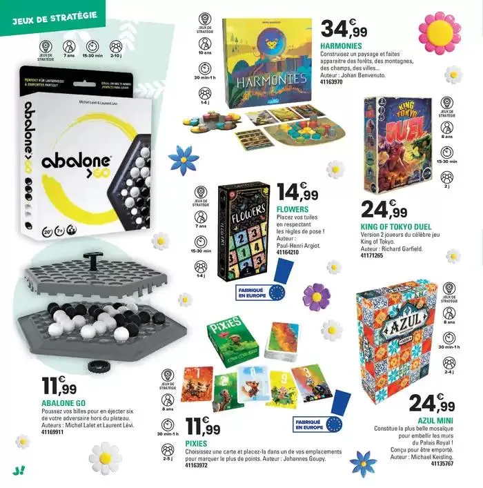 PRINTEMPS 2025 du 2 avril au 28 juin 2025 - Catalogue page 220