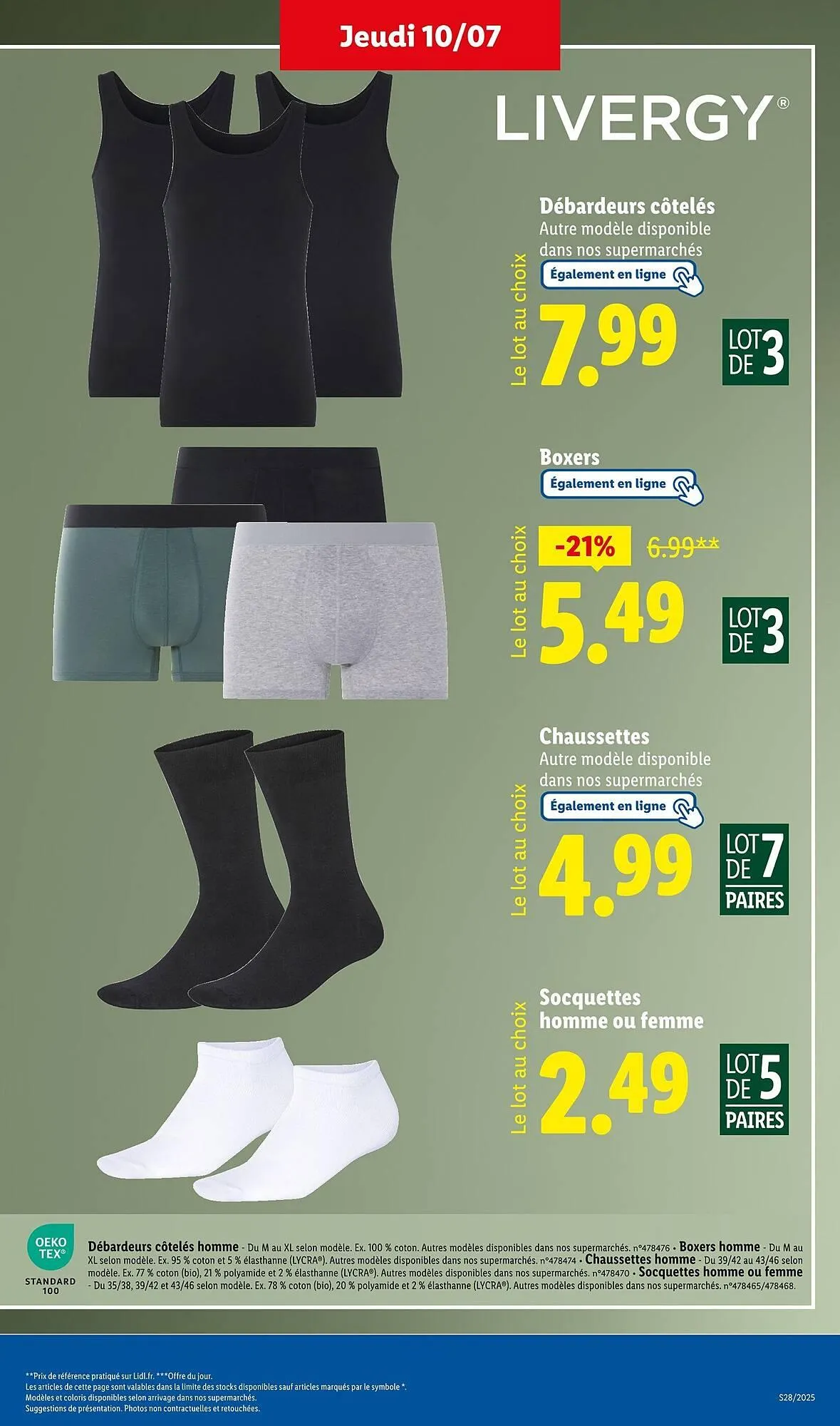 Catalogue Lidl du 10 juillet au 14 juillet 2025 - Catalogue page 17