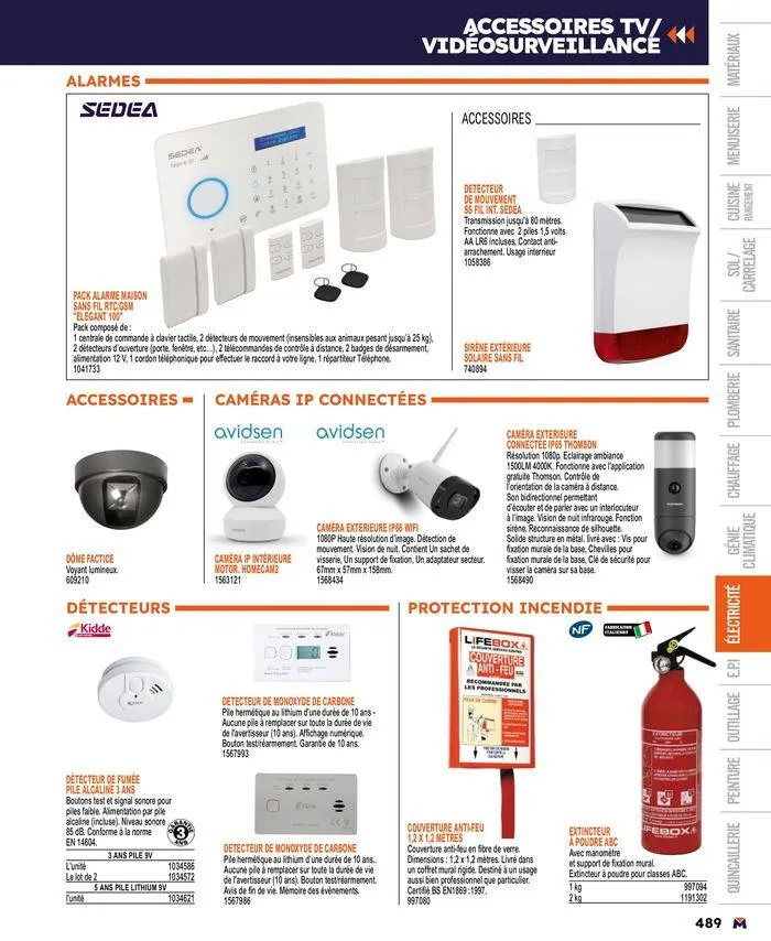 Guide produits 2024 du 15 mars au 31 décembre 2024 - Catalogue page 489