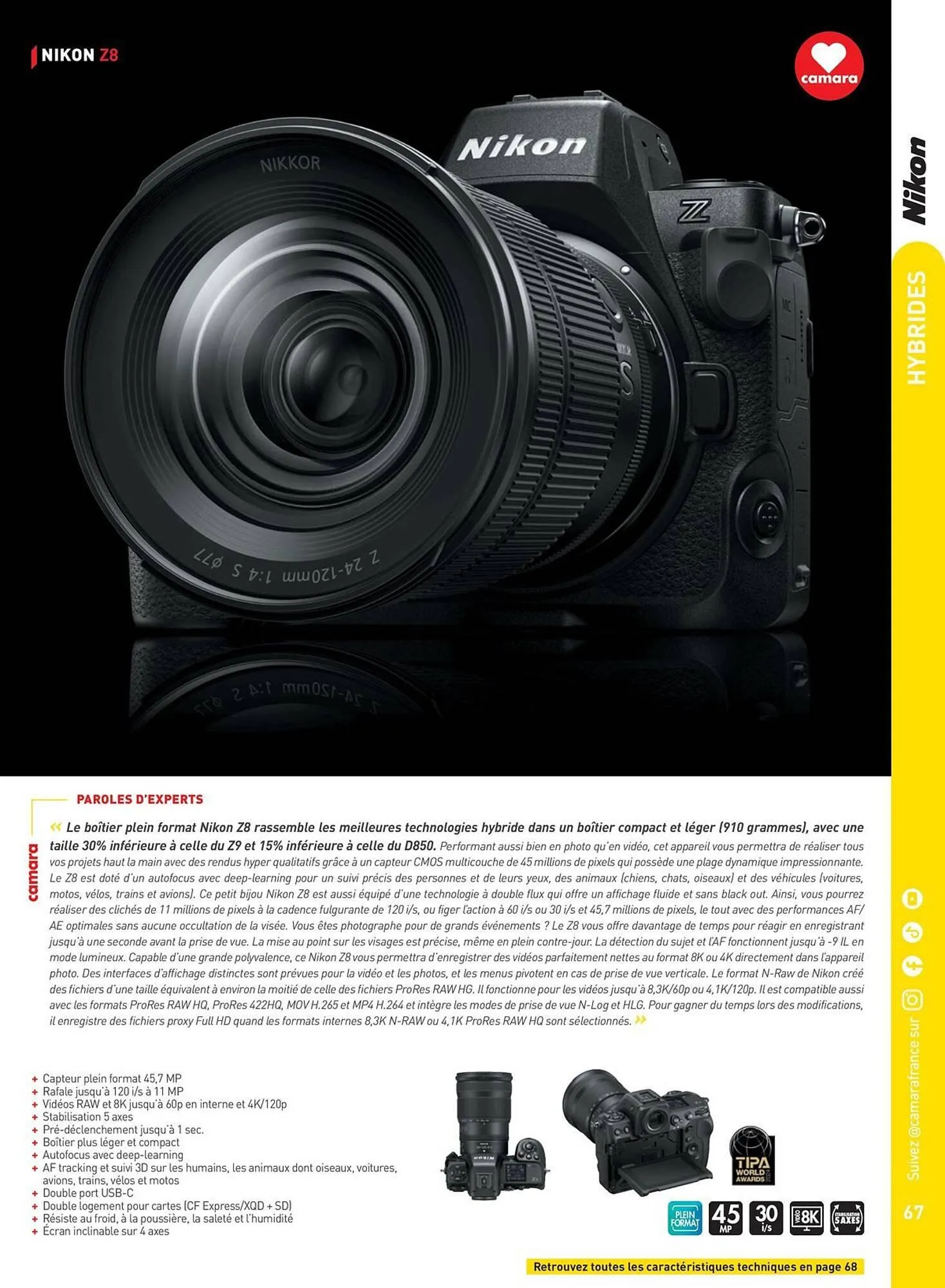 Catalogue Camara du 2 juillet au 31 décembre 2025 - Catalogue page 67