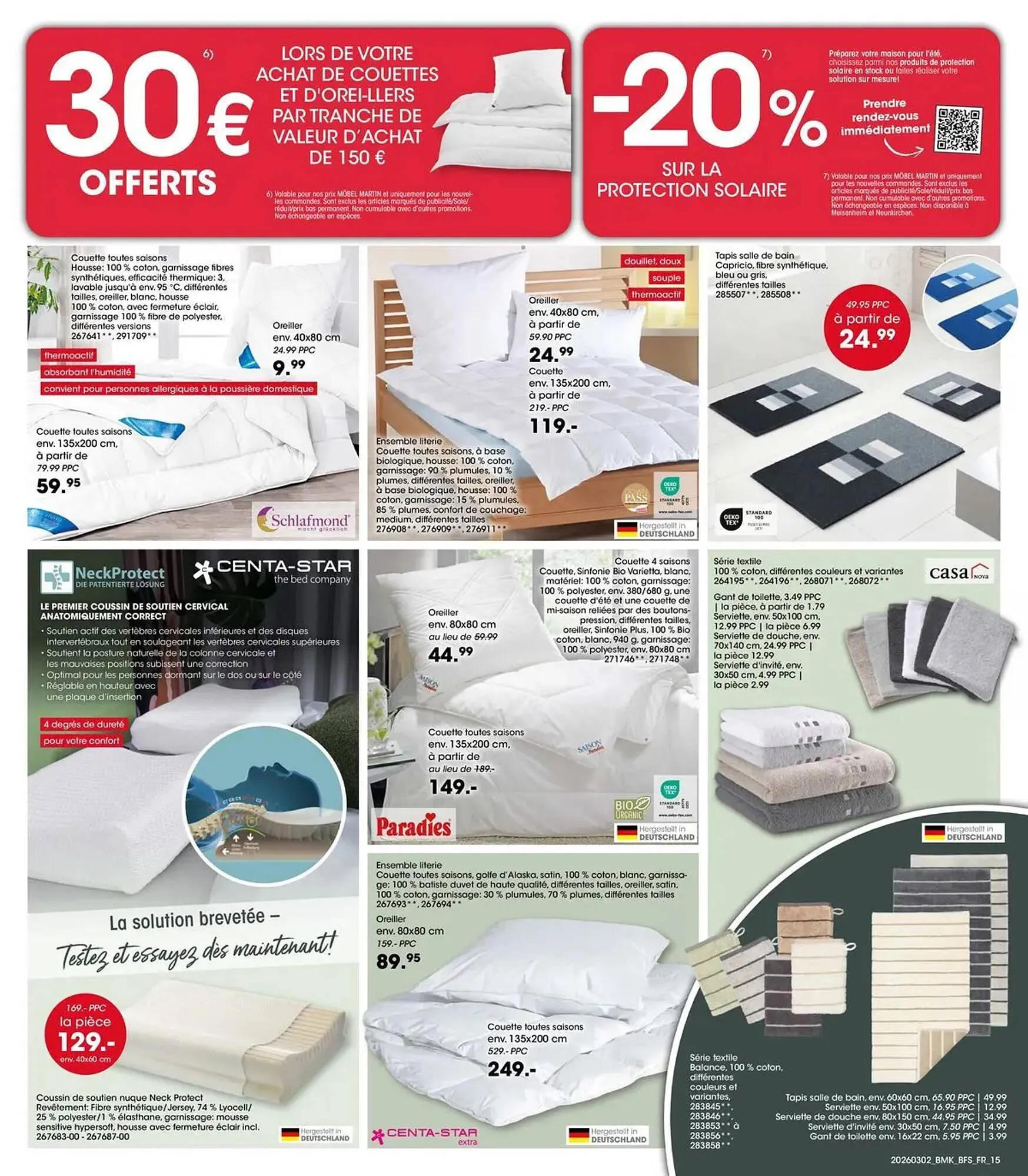 Catalogue Möbel Martin du 1 mars au 31 mars 2026 - Catalogue page 15