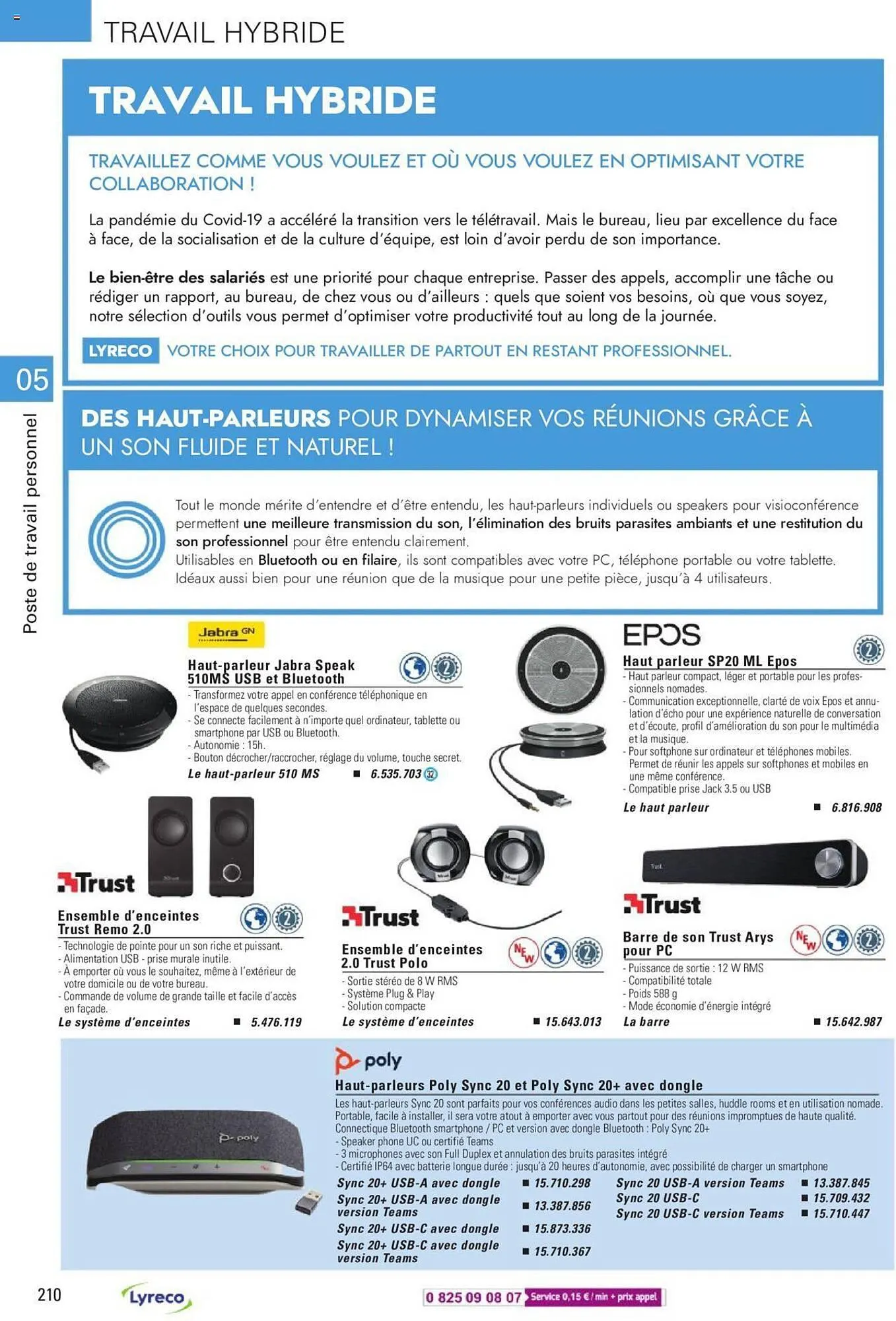 Catalogue Lyreco du 15 mai au 31 décembre 2023 - Catalogue page 210