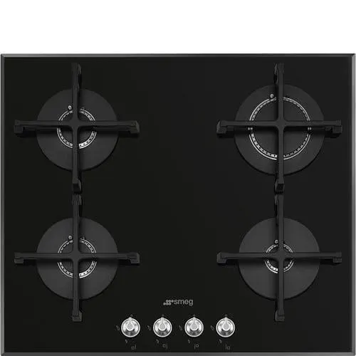 SMEG Table gaz PV164N2 Noir
