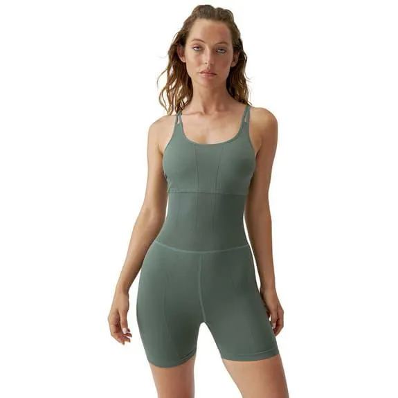 Combinaison Born Living Yoga x Vikika Jumpsuit Curves vert femme