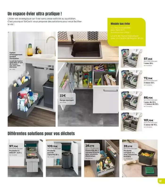 Consultez le menu avant de vous mettre en cuisine. du 7 janvier au 31 décembre 2025 - Catalogue page 97